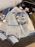 Outfit Fair Isle Mohair Sweater HZ1024