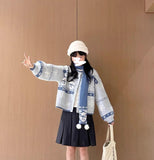 Outfit Fair Isle Mohair Sweater HZ1024
