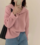 and winter lapel raccoon fleece sweater HZ1024