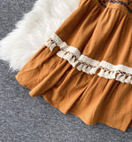 V Neck Short Dress Fashion Dress HZ1024