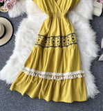 V Neck Short Dress Fashion Dress HZ1024