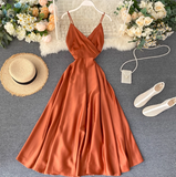 Green Formal Dresses Backless High Waist Party Dresses HZ1024