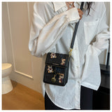 small square shoulder bag mini crossbody mobile phone bag HZ1024
