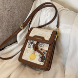 small square shoulder bag mini crossbody mobile phone bag HZ1024