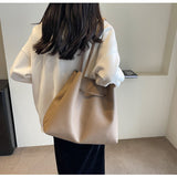 capacity versatile handbag shoulder bag commuter tote bag HZ1024