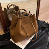 capacity versatile handbag shoulder bag commuter tote bag HZ1024