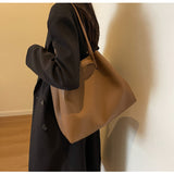 capacity versatile handbag shoulder bag commuter tote bag HZ1024