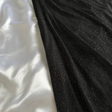 Black Sweetheart Neck Bodycon Birthday Dresses Ruffle Chiffon Formal Dresses Party Dress HZ1024