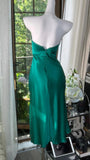 Dark Green Strapless Short Sheath Formal Dress Party Dress HZ1024