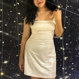 Strapless Sheath Short Homecoming Dress Fashion Party Dress Satin 18th Birthday Outfit HZ1024