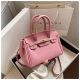 stylish hand-held platinum bag shoulder messenger bag HZ1024