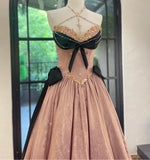 Halter Neck Pink Ball Gown Quinceanera Dress Satin Birthday Dress Fashion Prom Dress HZ1024