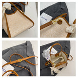 all-match hand-woven commuter shoulder bag crossbody tote bag HZ1024
