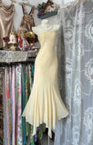 Vintage Sheath Spaghetti Strap Long Evening Gown Gorgeous Sequin Chiffon Formal Dress Birthday Dress HZ1024