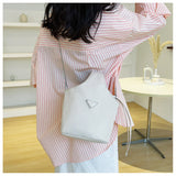 Nylon Chain Portable Bucket Bag HZ1024