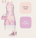 Sheath Short Party Dress Round Neck Beaded Hoco Dresses Sweet Pink Birthday Outfit with Tassels HZ1024
