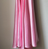 Pink Sheath Evening Gown Glamour Beaded Satin Long Prom Dresses V-neck Formal Dress HZ1024