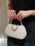 Wedding Bag Rhinestone Metal Buckle Banquet Party Handbag HZ1024
