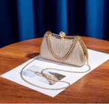 Gold Mother of the Bride Bag Sparkly Gala Clutch Bag HZ1024