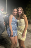 Blue Bodycon Short Homecoming Dress V Neck Formal Dress Birthday Party Dress HZ1024