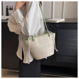 beach style straw shoulder bag HZ1024