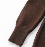 pattern crew neck long sleeve sweater HZ1024
