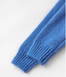 round neck loose cardigan HZ1024