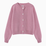 round neck loose cardigan HZ1024