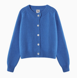 round neck loose cardigan HZ1024