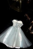 Strapless Ball Gown Tulle Birtdhay Dresses Beaded Homecoming Dresses HZ1024