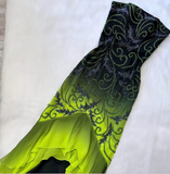 Strapless Mermaid Beaded Chiffon Short Prom Dresses, Green Birthday Dresses HZ1024