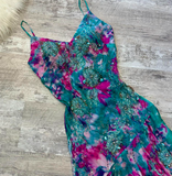 Spaghetti Strap Sheath Chiffon Beaded Short Prom Dresses, Jade Homecoming Dresses HZ1024