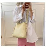 capacity commuter versatile crossbody bucket bag tote bag HZ1024
