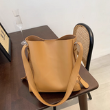 capacity commuter versatile crossbody bucket bag tote bag HZ1024