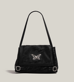 retro motorcycle butterfly commuter shoulder bag HZ1024