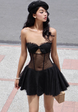 Homecoming Dress Strapless Sexy Birthday Dresses HZ1024