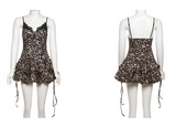 Print Homecoming Dresses Spaghetti Straps Sexy Birthday Dresses HZ1024