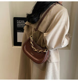 versatile hand chain shoulder saddle bag messenger bag HZ1024