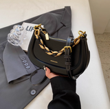 versatile hand chain shoulder saddle bag messenger bag HZ1024