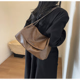 capacity retro versatile chain shoulder bag HZ1024