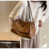 capacity retro versatile chain shoulder bag HZ1024