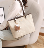 capacity casual versatile commuter women's shoulder bag HZ1024