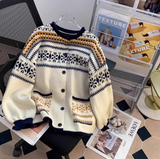 Isle Vintage Jacquard Cardigan HZ1024