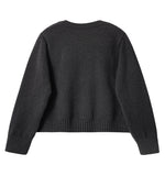 style dog embroidered knitted cardigan HZ1024