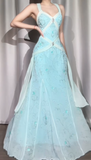 Strap Ball Gowns Butter Yellow Birthday Dresses Tulle Sweet Short Prom Dresses HZ1024