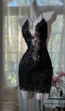 Halter Sheath Short Prom Dresses Embroidered Applique Homecoming Dresses Pink Birthday Dresses HZ1024
