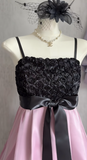 Spaghetti Strap Sheath Short Prom Dresses Satin Pink Homecoming Dresses HZ1024