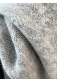 lazy style round neck long sleeve sweater HZ1024