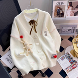 Style Heart Rabbit Cardigan Sweater HZ1024