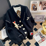 Style Heart Rabbit Cardigan Sweater HZ1024